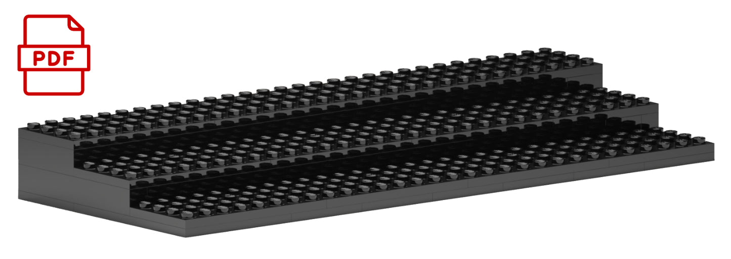 Building Instruction for Minifigure Stand